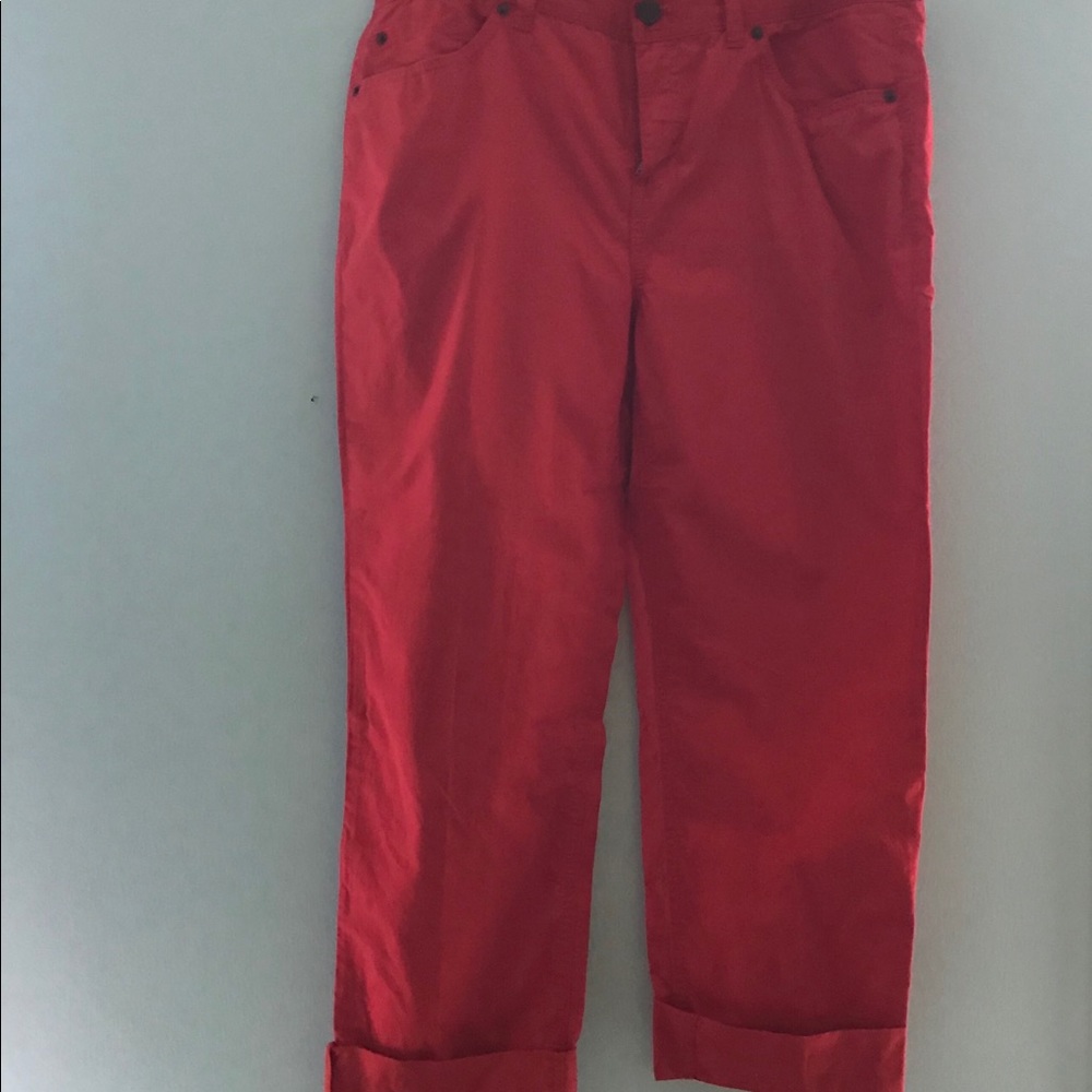 Bass Red Cargo Pants